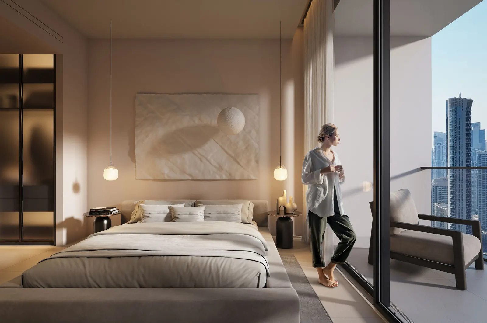 Akala branded residence master bedroom