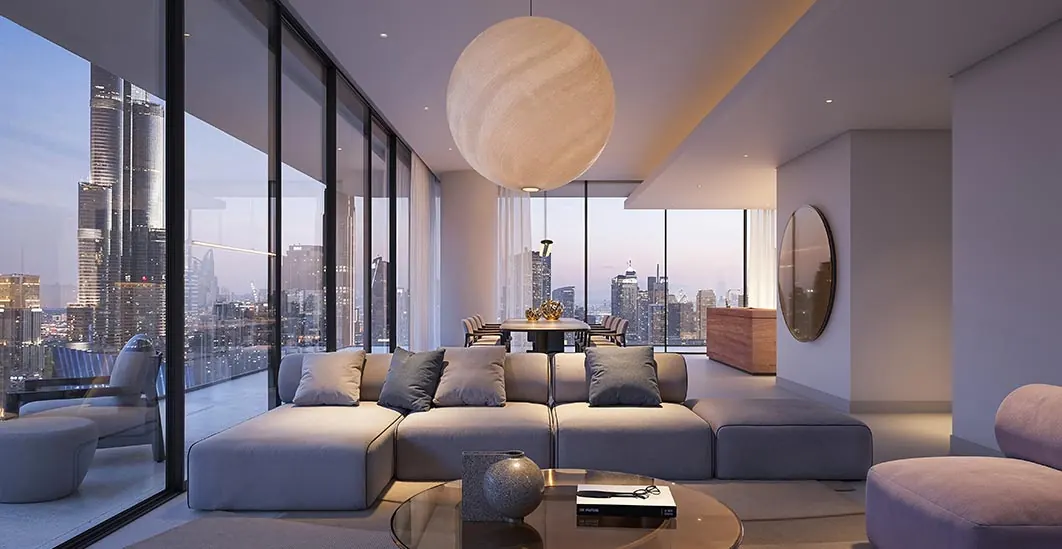 Inaura by Arada — interior living space