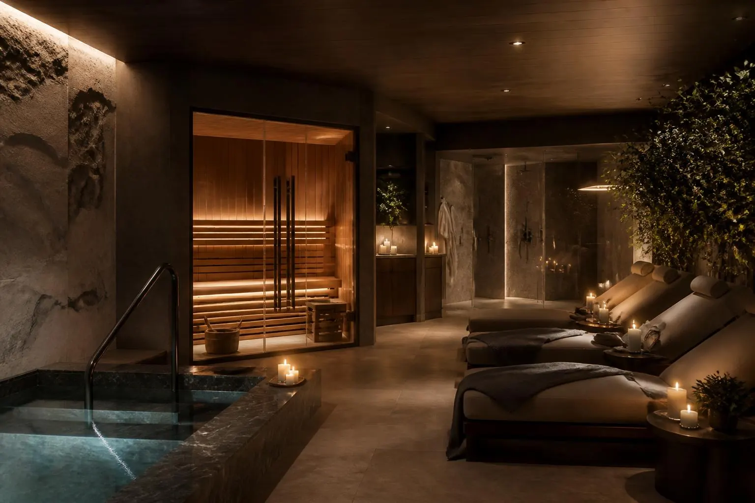 Inaura Sanctum — recovery spa and thermal rituals